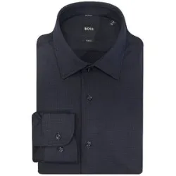 Boss Hemd Slim Fit P-HANK dunkelblau   38 Herren