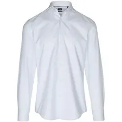 Boss Hemd Slim Fit  weiss   39 Herren