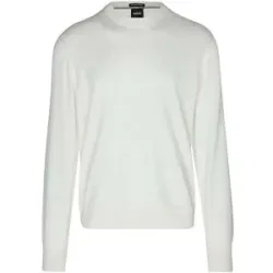Boss Pullover H-LENO weiss   M Herren