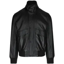Boss Lederjacke JOLIGHTS schwarz   46 Herren