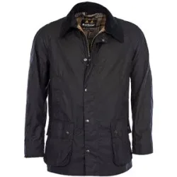BARBOUR Fieldjacke ASHBY WAX blau   XL Herren
