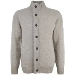 BARBOUR Strickjacke ESSENTIAL hellgrau   M Herren