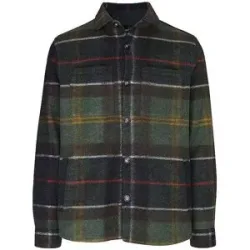 BARBOUR Overshirt  dunkelgrün   M herren