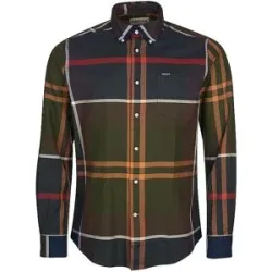 BARBOUR Hemd Slim Fit DUNOON braun   XL herren