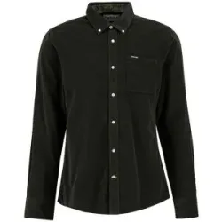 BARBOUR Cordhemd RAMSEY dunkelgrün   L herren