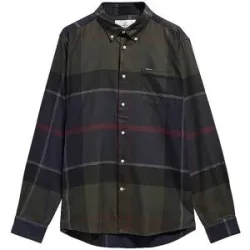 BARBOUR Hemd Slim Fit DUNOON dunkelgrün   XXL herren