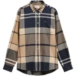 BARBOUR Hemd Slim Fit DUNOON beige   XXL herren