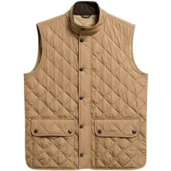 BARBOUR Steppgilet LOWERDALE beige   M Herren