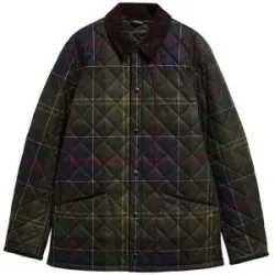 BARBOUR Steppjacke LIDDLESDALE dunkelgrün   M Herren