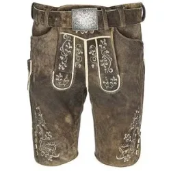 BECKERT Hirschlederhose HOCHKÖNIG  braun   48 Herren