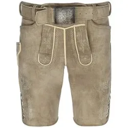 BECKERT Lederhose APPENZELL hellbraun   54 Herren