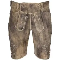 BECKERT  Lederhose FLACHAU  hellbraun   54 herren