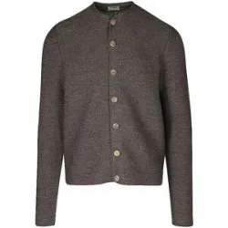 GOTTSEIDANK Trachten Strickjacke ALOISIUS grau   M herren
