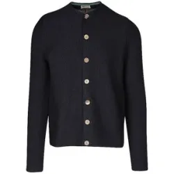 GOTTSEIDANK Trachten Strickjacke ALOISIUS blau   XL herren