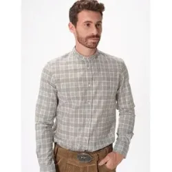 GOTTSEIDANK Trachtenhemd LENZ olive   S Herren