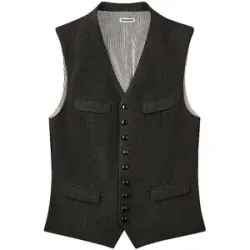 GOTTSEIDANK Trachtengilet PIUS grau   52 Herren