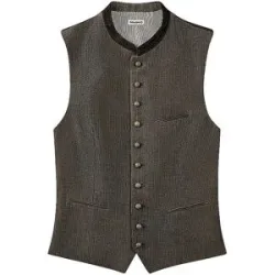 GOTTSEIDANK Trachtengilet  KONSTANTIN dunkelrot   106 Herren