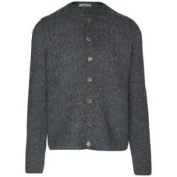 GOTTSEIDANK Trachtenstrickjacke EUSTACHIUS grau   L Herren