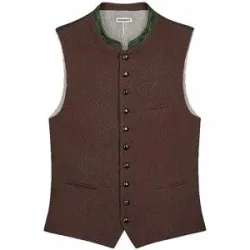 GOTTSEIDANK Trachtengilet KONSTANTIN  dunkelrot   48 Herren