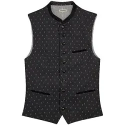 GOTTSEIDANK Trachtengilet KONSTANTIN  schwarz   46 Herren