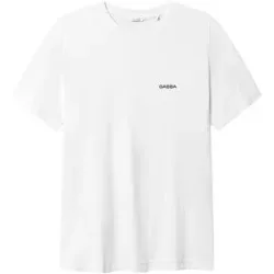 GABBA T-Shirt GABDUNE LOGO weiss   XL Herren