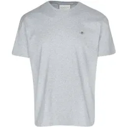 GANT T-Shirt Regular Fit grau   S herren