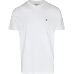 GANT T-Shirt Regular Fit weiss   M herren