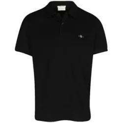 GANT Poloshirt Regular Fit schwarz   S herren