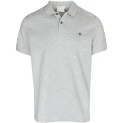 GANT Poloshirt Regular Fit grau   S herren