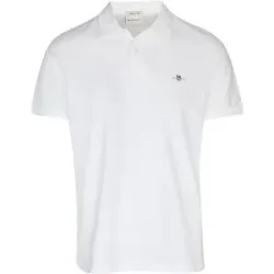 GANT Poloshirt Regular Fit weiss   L herren