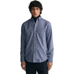 GANT Hemd Regular Fit  blau   L Herren