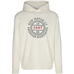 GANT Kapuzensweater - Hoodie GRAPHIC creme   XL Herren