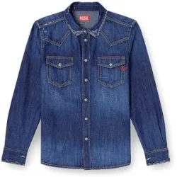 Diesel Jeanshemd D-VEGA blau   XXL herren