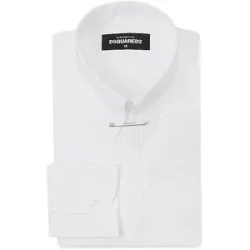 DSQUARED2 Hemd Slim Fit  weiss   52 Herren