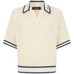 DSQUARED2 Poloshirt  creme   S herren