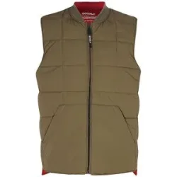 ECOALF Steppgilet dunkelrot   XL herren