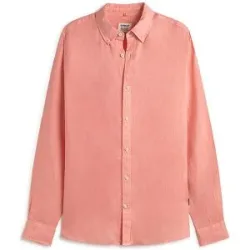 ECOALF Leinenhemd  pink   S herren