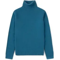 ECOALF Rollkragenpullover BRUN blau   XXL Herren