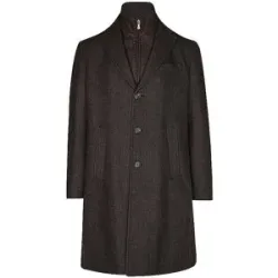 ELEVENTY Wollmantel braun   56 Herren