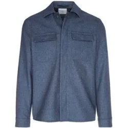 ELEVENTY Overshirt  dunkelblau   52 herren
