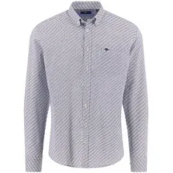 FYNCH-HATTON Hemd Casual Fit dunkelrot   XXXL herren