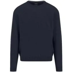 FYNCH-HATTON Kaschmirpullover dunkelblau   L herren