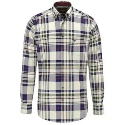 FYNCH-HATTON Hemd Regular Fit  rot   XXXL herren