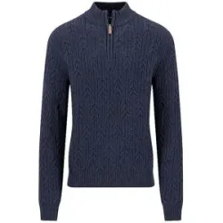 FYNCH-HATTON Troyer Pullover  dunkelblau   M Herren