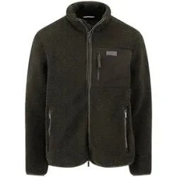 FYNCH-HATTON Jacke in Felloptik dunkelgrün   XXL Herren