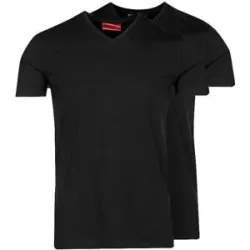 HUGO T-Shirt 2-er Pkg. schwarz   S Herren