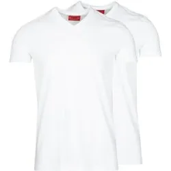 HUGO T-Shirt 2-er Pkg. weiss   L Herren