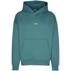 HUGO Kapuzensweater - Hoodie NAZARDO  petrol   XS herren