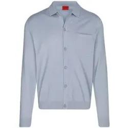 HUGO Strickjacke SAN JORDAN-CV hellblau   L herren