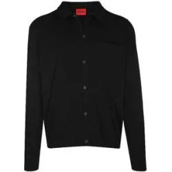 HUGO Strickjacke San Jordan-CV schwarz   S Herren